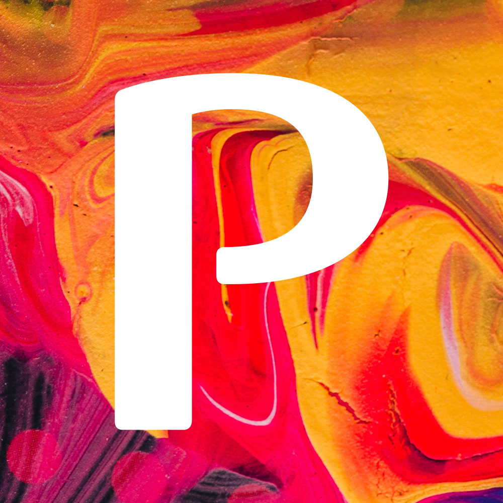 Principle brand agency Dublin logo brandmark reversed paint